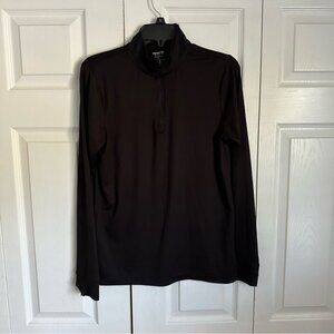 Old Navy Active Pullover Womens XS Black Cloudmotion Go-Dry Cool 1/4 Zip Stretch